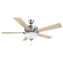 Ironwood 52" Ceiling Fan with Light Kit and Reversible Blades