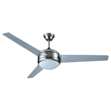 Treviento 53" 3 Blade LED Indoor Ceiling Fan with Wall Control
