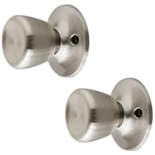 Terrace Single Dummy Door Knob with Round Rose - Pack of 2