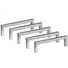 Portico 3-3/4 Inch Center to Center Handle Cabinet Pull - Pack of 5