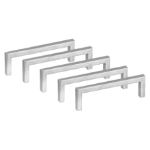 Portico 3-3/4 Inch Center to Center Handle Cabinet Pull - Pack of 5