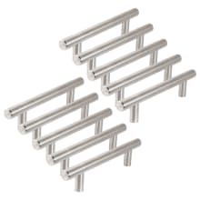 4 Inch Center to Center Bar Cabinet Pull - Pack of 10
