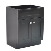 Brookings 24" Single Free Standing Vanity Cabinet Only - Less Vanity Top