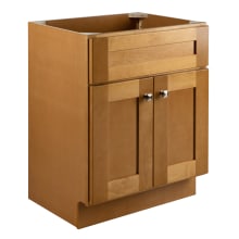 Brookings 24" Single Free Standing Vanity Cabinet Only - Less Vanity Top