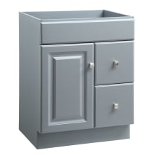 Wyndham 24" Single Free Standing Vanity Cabinet Only - Less Vanity Top