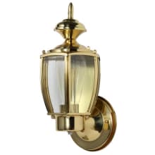 Jackson 13" Tall Outdoor Wall Sconce with Clear Glass Shade