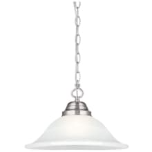 Millbridge 15" Wide Pendant with Frosted Glass Shade