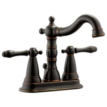 1.5 GPM Centerset Bathroom Faucet - Includes Metal Pop-Up Drain Assembly
