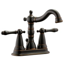 1.5 GPM Centerset Bathroom Faucet - Includes Metal Pop-Up Drain Assembly