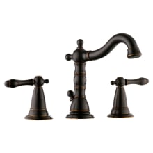 1.5 GPM Widespread Bathroom Faucet - Includes Metal Pop-Up Drain Assembly