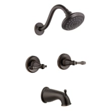 Oakmont Tub and Shower Trim Package with 1.8 GPM Single Function Shower Head and