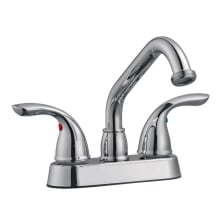 Ashland 2.4 GPM Deck Mounted Double Handle Faucet with Zinc Handles