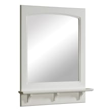 24" Framed Mirror with Shelf from the Concord Collection
