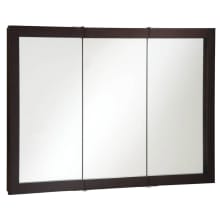 Ventura 48" Framed Triple Door Mirrored Medicine Cabinet