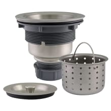3-1/2" Basket Strainer with Deep and Removable Food Waste Catching Basket