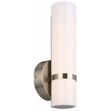 Fleming Single Light 5" Wide Integrated LED Bathroom Sconce