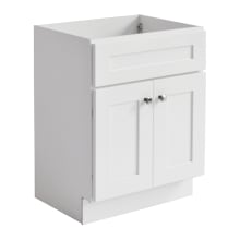 Brookings 30" Single Free Standing Wood Vanity Cabinet Only - Less Vanity Top