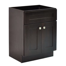 Brookings 30" Single Free Standing Wood Vanity Cabinet Only - Less Vanity Top