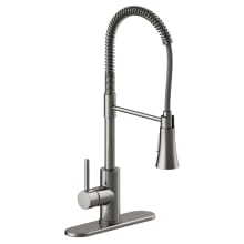 Spencer 1.8 GPM Single Hole Pre-Rinse Kitchen Faucet - Includes Escutcheon