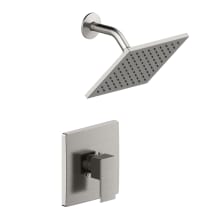 Shower Trim Package with Single Function Shower Head