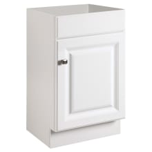 Wyndham 18" Single Free Standing Wood Vanity Cabinet Only - Less Vanity Top