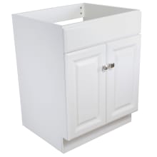 Wyndham 24" Single Free Standing Wood Vanity Cabinet Only - Less Vanity Top
