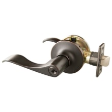 Stratford Reversible Keyed Entry Door Lever Handleset with 6-Way Latch