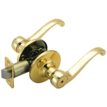 Scroll Series Privacy Lever with Reversible Handles