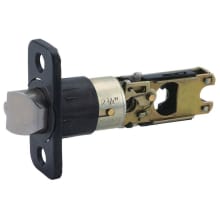 Replacement Pro Deadlatch Latch with Adjustable Backset and Radius Corner Faceplate