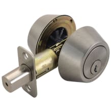Double Cylinder Deadbolt Reversible for Left or Right Hand Doors