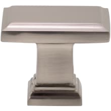 Classic 1-1/2" Stepped Rectangular T Cabinet Knob / Drawer Knob