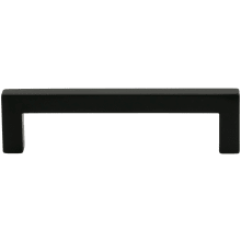 Standard 3-3/4" (96 mm) Center to Center Square Bar Cabinet Handle / Drawer Pull