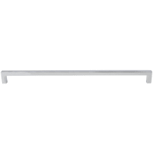 Contemporary 12-9/16" (320 mm) Center to Center Square Bar Cabinet Handle / Drawer Pull