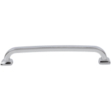 Transitional 6-5/16" (160 mm) Center to Center Curved Square Cabinet Handle / Drawer Pull