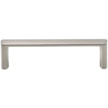 Contemporary 3-3/4" (96 mm) Center to Center Flat Cabinet Handle / Drawer Pull