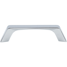 Retro Modern 3-3/4" (96 mm) Center to Center Angled Square Cabinet Handle / Drawer Pull