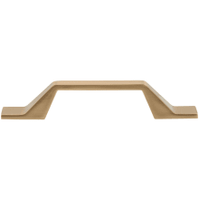 Urban Modern 3-3/4" (96 mm) Center to Center Angled Square Cabinet Handle / Drawer Pull