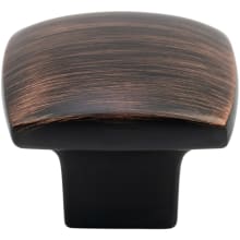 Contemporary 1-3/16" Thick Chunky Soft Square Cabinet Knob / Drawer Knob