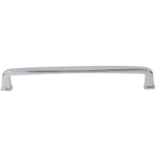 Contemporary 6-5/16" (160 mm) Center to Center Soft Square Cabinet Handle / Drawer Pull