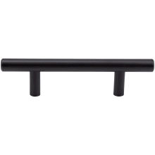 Minimalist Classic 3" (76 mm) Center to Center Round Bar Cabinet Handle / Drawer Bar Pull