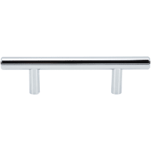 Minimalist Classic 3" (76 mm) Center to Center Round Bar Cabinet Handle / Drawer Bar Pull