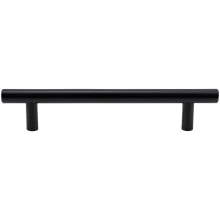 Minimalist Classic 5-1/16" (128 mm) Center to Center Round Bar Cabinet Handle / Drawer Bar Pull