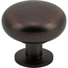 Simplicity Pack of (10) 1-3/16" Diameter Traditional Mushroom Round Cabinet Knobs / Drawer Knobs