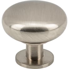 Simplicity Pack of (10) 1-3/16" Diameter Traditional Mushroom Round Cabinet Knobs / Drawer Knobs