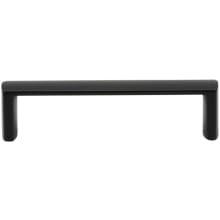 Contemporary Pack of (10) 3-3/4" Center to Center Sleek Squared Cabinet Handles / Drawer Pulls