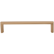 Contemporary Pack of (10) - 5-1/16" Center to Center Sleek Square Cabinet Handles / Drawer Pulls