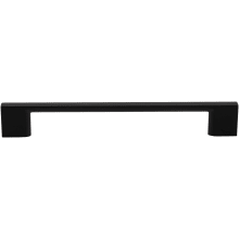 SLeek Pack of (10) - 6-5/16 Inch Center to Center Thin Profile Square Cabinet Handles / Drawer Pulls