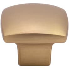 1-3/16 Inch Square Cabinet Knob - Pack of 10