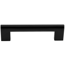 Ivan Pack of (25) 3-3/4” (96 mm) Center to Center Contemporary Sleek Square Cabinet Handles / Drawer Pulls