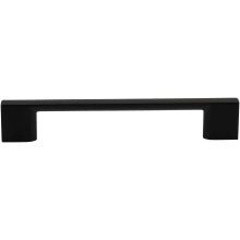 Sleek (Pack of 25) - 5-1/16 Inch Center to Center Thin Profile Squared Cabinet Handles / Drawer Pulls